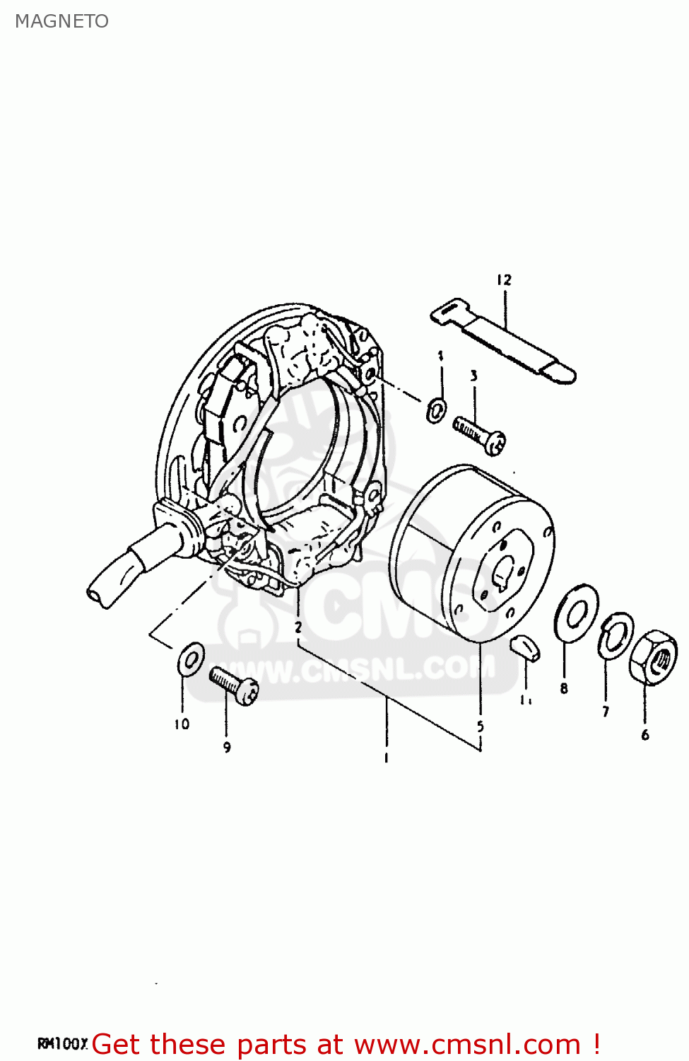 MAGNETO RM100 1979 (N)