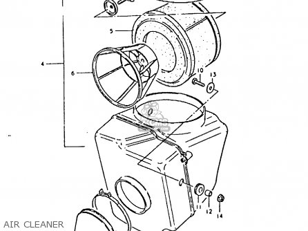 AIR CLEANER - RM100 1979 (N)