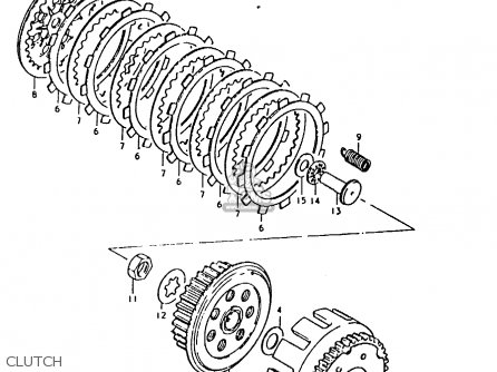 CLUTCH - RM100 1979 (N)