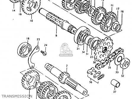 TRANSMISSION - RM100 1979 (N)