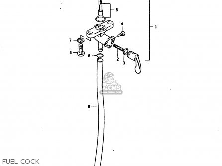 FUEL COCK - RM100 1980 (T)