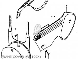FRAME COVER (RM100X) - RM100 1981 (X) USA (E03)