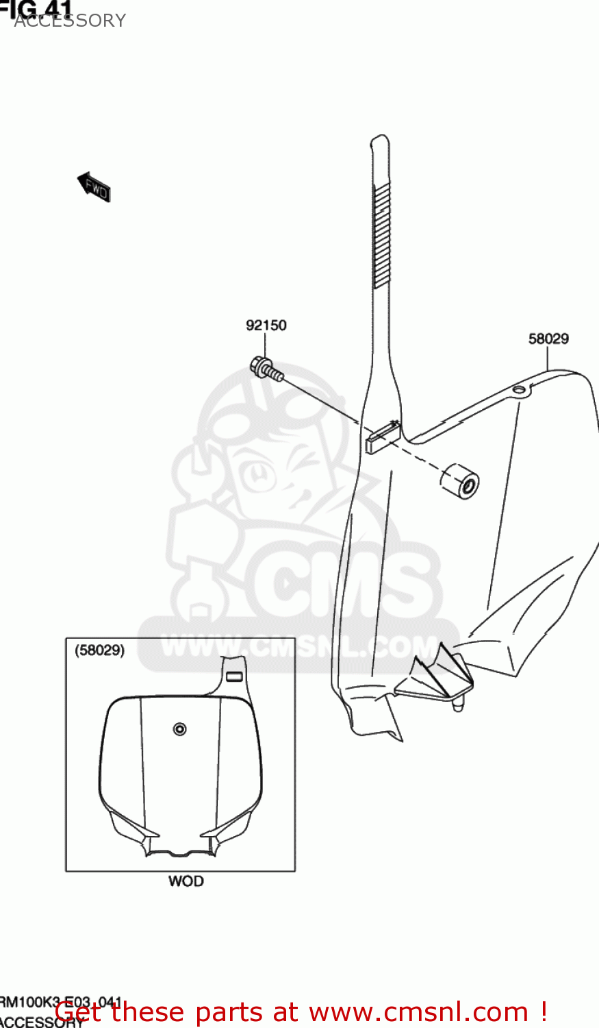 ACCESSORY RM100 2003 (K3) USA (E03)