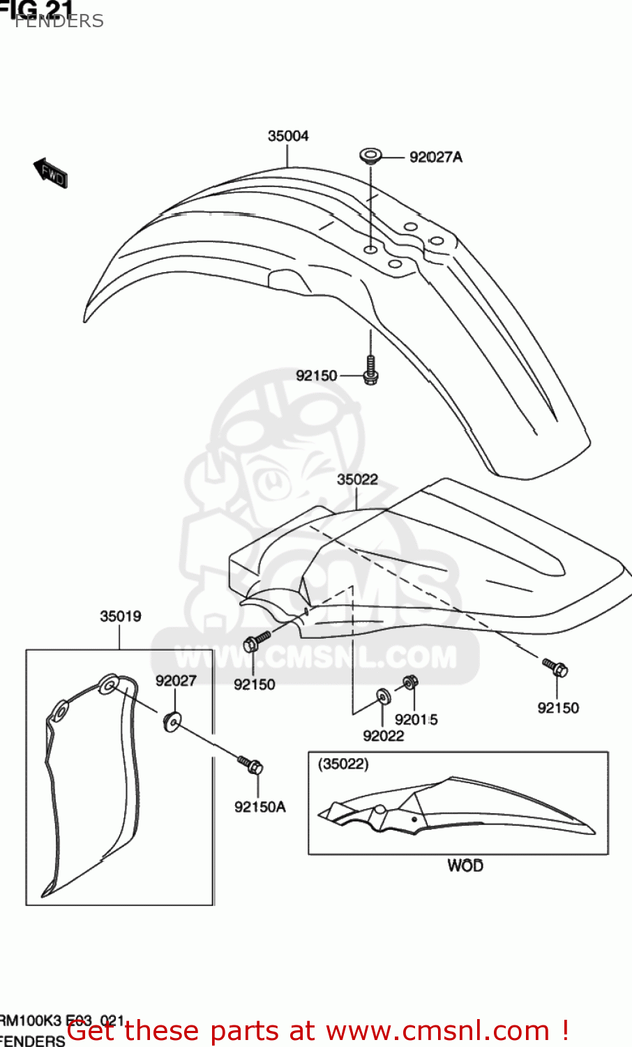 FENDERS RM100 2003 (K3) USA (E03)