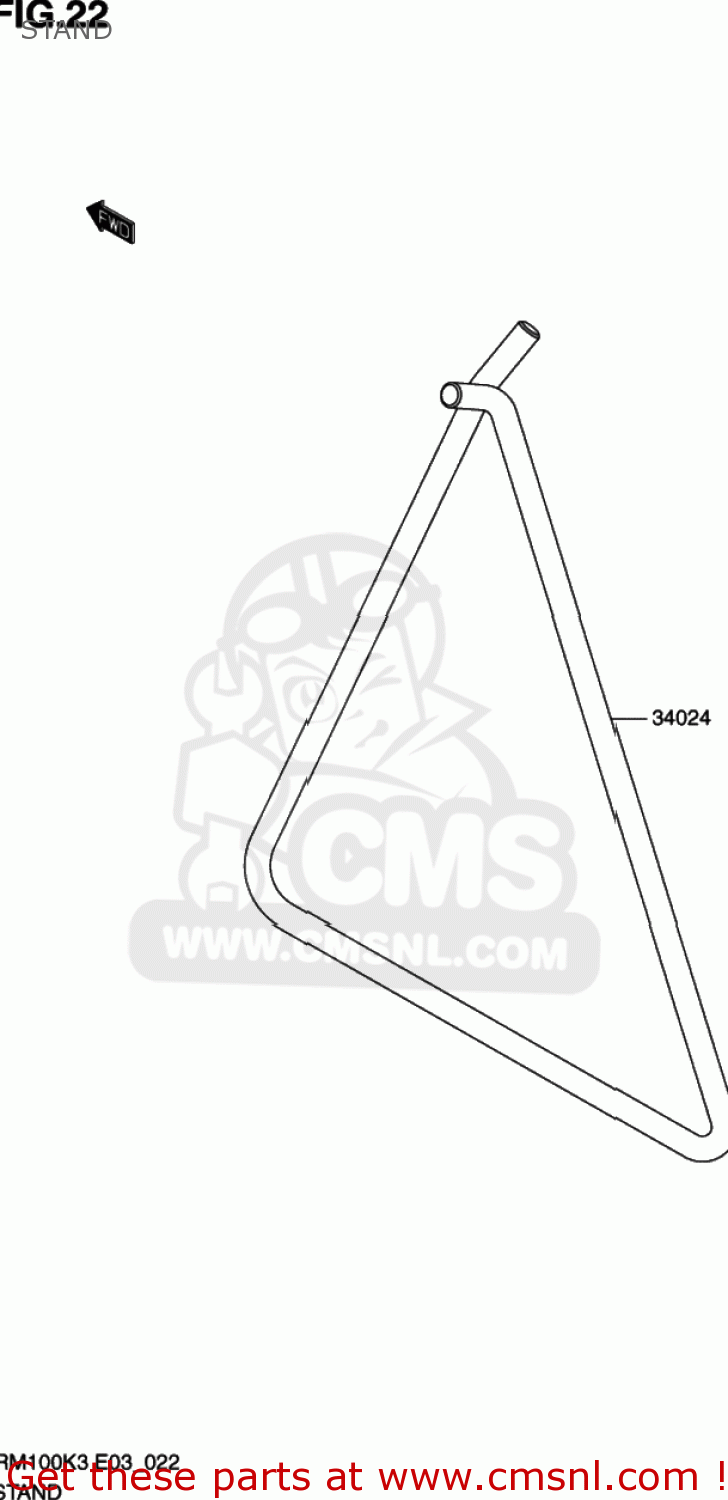 STAND RM100 2003 (K3) USA (E03)