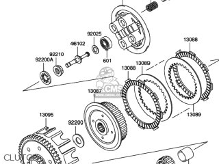 CLUTCH - RM100 2003 (K3) USA (E03)