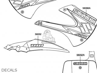 DECALS - RM100 2003 (K3) USA (E03)