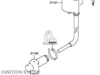 IGNITION SYSTEM - RM100 2003 (K3) USA (E03)
