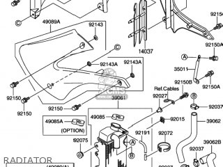 RADIATOR - RM100 2003 (K3) USA (E03)