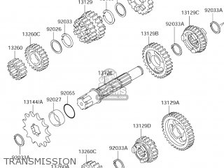 TRANSMISSION - RM100 2003 (K3) USA (E03)