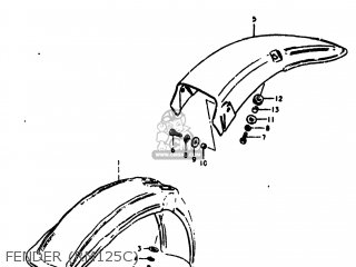 FENDER (RM125C) - RM125 1975 (M) USA (E03)