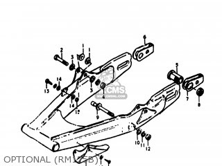 OPTIONAL (RM125B) - RM125 1975 (M) USA (E03)