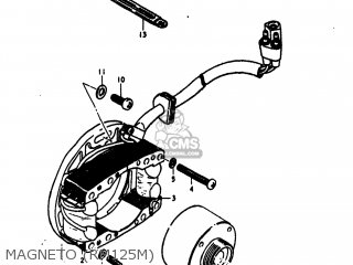 MAGNETO (RM125M) - RM125 1976 (A) USA (E03)