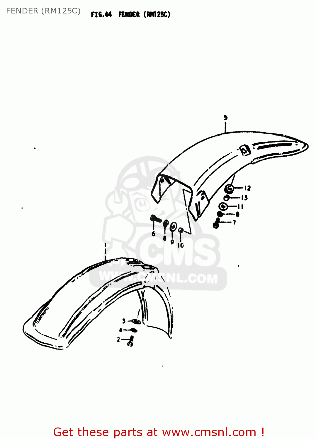 FENDER (RM125C) RM125 1978 (C) USA (E03)