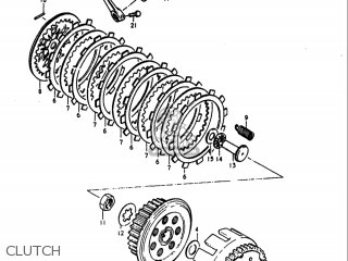 CLUTCH - RM125 1979 1980 (N T) USA (E03)