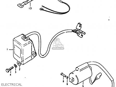 ELECTRICAL - RM125 1980 (T)