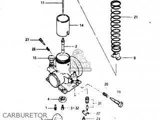 CARBURETOR - RM125 1981 (X) USA (E03)