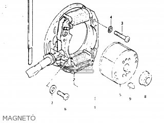 MAGNETO - RM125 1981 (X) USA (E03)