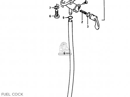 FUEL COCK - RM125 1981 (X)