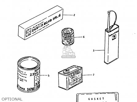 OPTIONAL - RM125 1981 (X)