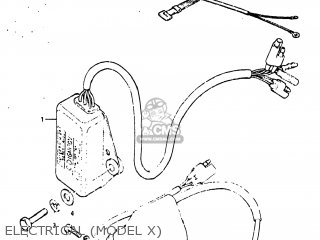 ELECTRICAL (MODEL X) - RM125 1982 (Z) USA (E03)
