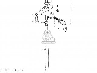 FUEL COCK - RM125 1983 (D) USA (E03)