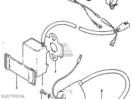 ELECTRICAL - RM125 1983 (D)