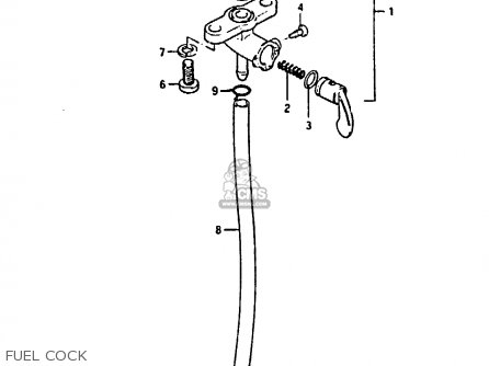 FUEL COCK - RM125 1983 (D)