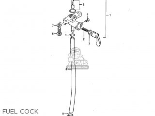 FUEL COCK - RM125 1984 (E) USA (E03)