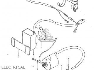 ELECTRICAL - RM125 1985 (F) USA (E03)