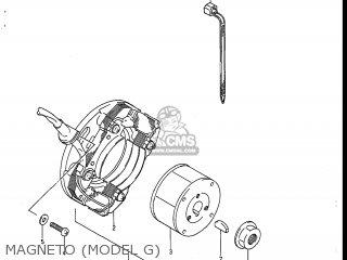 MAGNETO (MODEL G) - RM125 1986 (G) USA (E03)