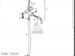 FUEL COCK - RM125 1988 (J) USA (E03)