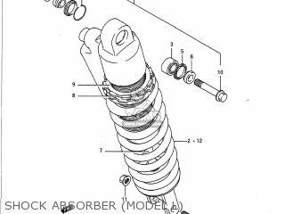 SHOCK ABSORBER (MODEL L) - RM125 1989 (K) USA (E03)