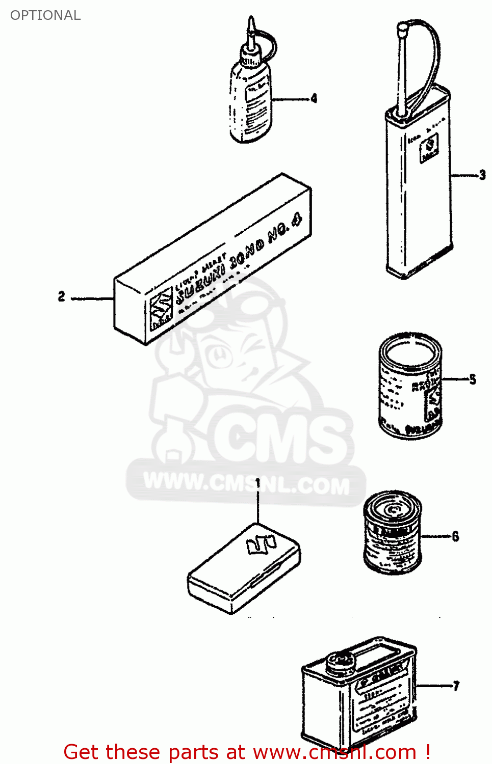 OPTIONAL RM125 1990 (L) UNITED KINGDOM FRANCE AUSTRALIA (E02 E04 E24)