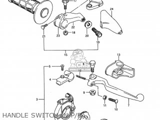 HANDLE SWITCH (N/P/R) - RM125 1992 (N) USA (E03)
