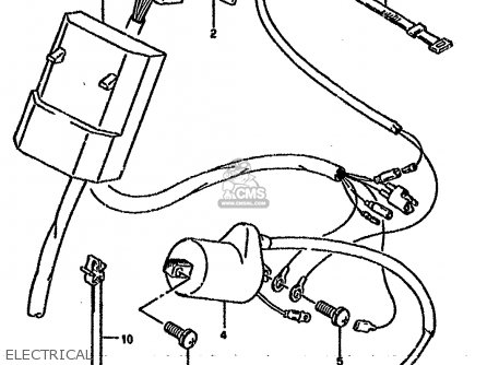 ELECTRICAL - RM125 1993 (P) UNITED KINGDOM FRANCE AUSTRALIA (E02 E04 E24)