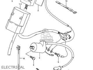 ELECTRICAL - RM125 1993 (P) USA (E03)