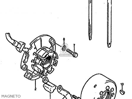 MAGNETO - RM125 1994 (R) UNITED KINGDOM FRANCE AUSTRALIA (E02 E04 E24)