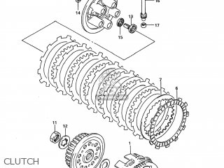 CLUTCH - RM125 1994 (R) USA (E03)