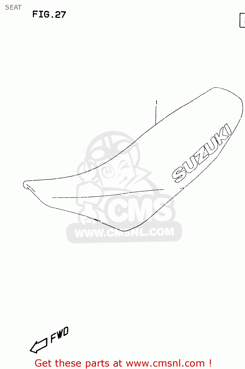 SEAT RM125 1996 (T) UNITED KINGDOM FRANCE AUSTRALIA (E02 E04 E24)