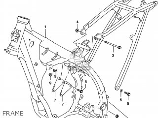 FRAME - RM125 1996 (T) USA (E03)