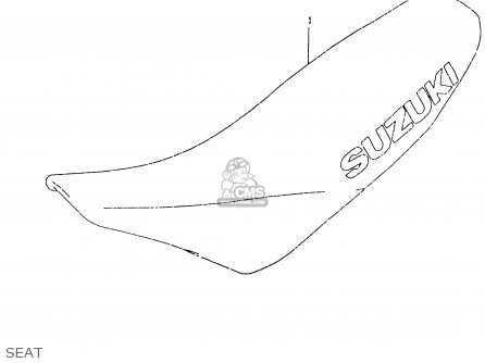 SEAT - RM125 1997 (V) UNITED KINGDOM FRANCE AUSTRALIA (E02 E04 E24)