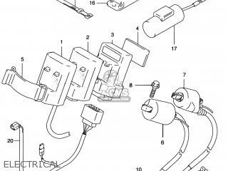 ELECTRICAL - RM125 1998 (W) USA (E03)