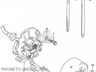 MAGNETO (MODEL T/V) - RM125 2000 (Y) USA (E03)