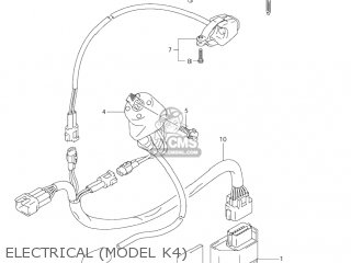 ELECTRICAL (MODEL K4) - RM125 2003 (K3) USA (E03)