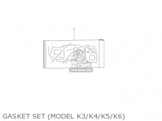 GASKET SET (MODEL K3/K4/K5/K6) - RM125 2005 (K5) USA (E03)