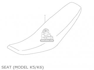 SEAT (MODEL K5/K6) - RM125 2005 (K5) USA (E03)