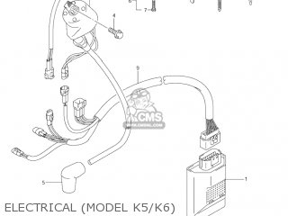 ELECTRICAL (MODEL K5/K6) - RM125 2006 (K6) USA (E03)