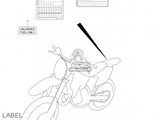 LABEL - RM125 2008 (K8) USA (E03)