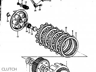 Suzuki RM250 1976 (A) USA (E03) parts lists and schematics